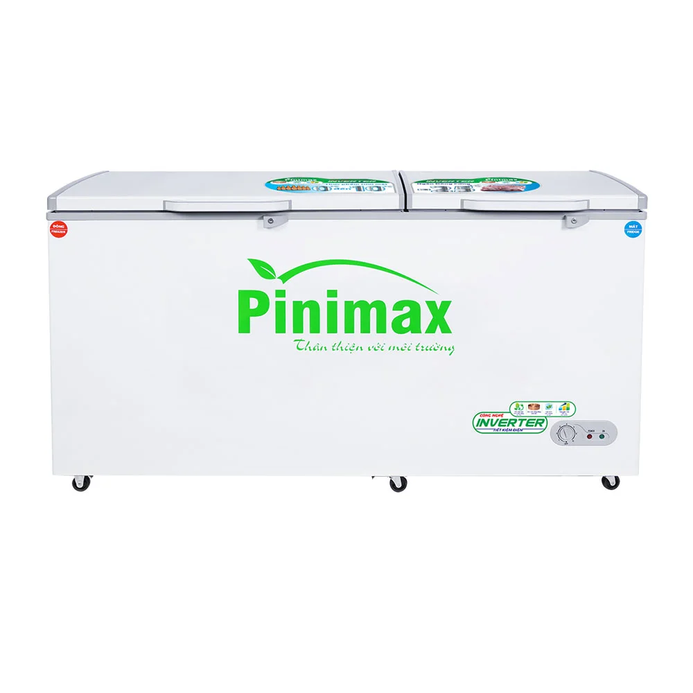 Tủ đông Pinimax PNM-69WF3 485 lít, inverter, dàn đồng